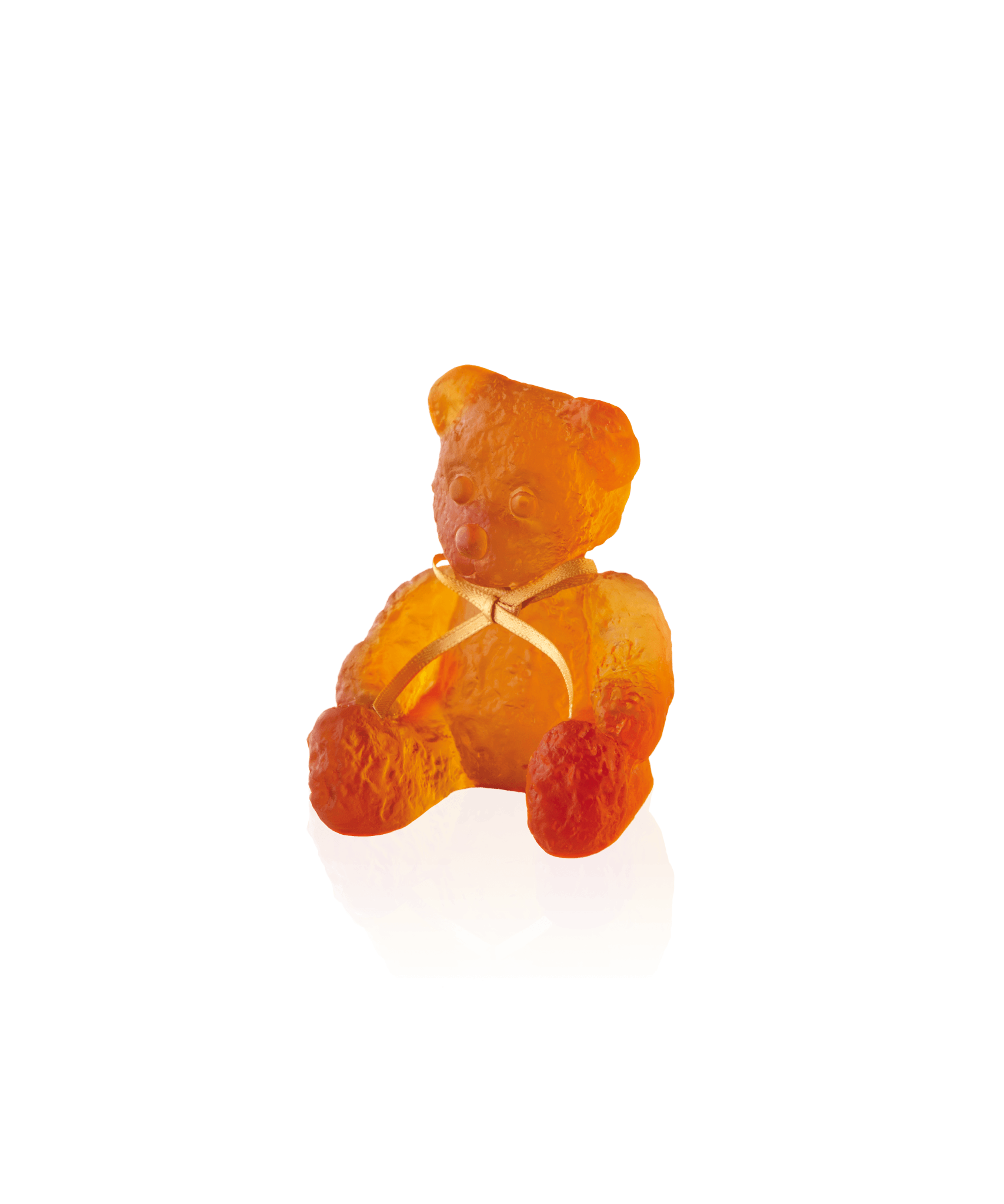 Daum Mini Doudours By Serge Mansau Sculpture β Amber