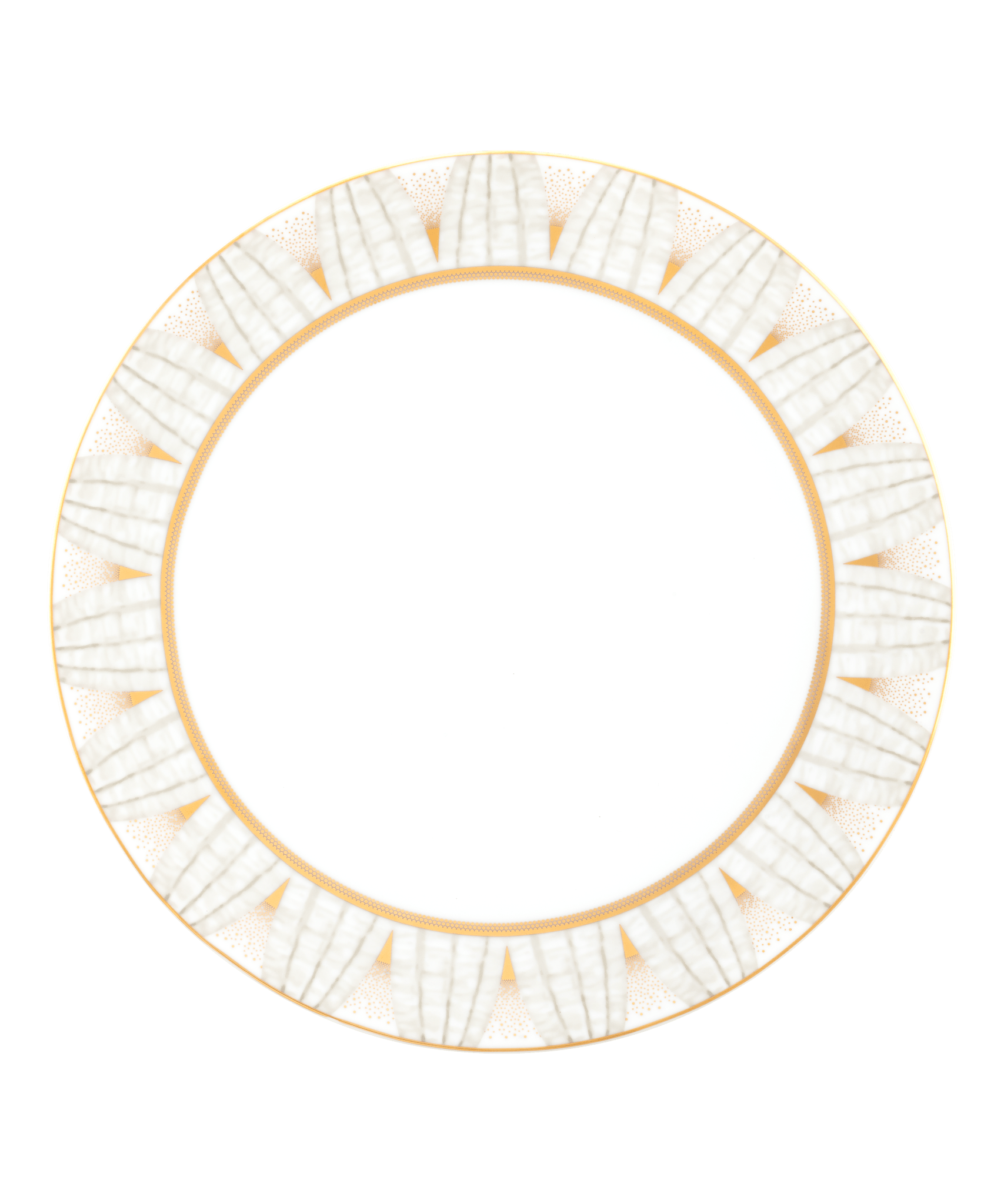 Daum Or D'Abeille Sculpture β Set of 2 dinner plates