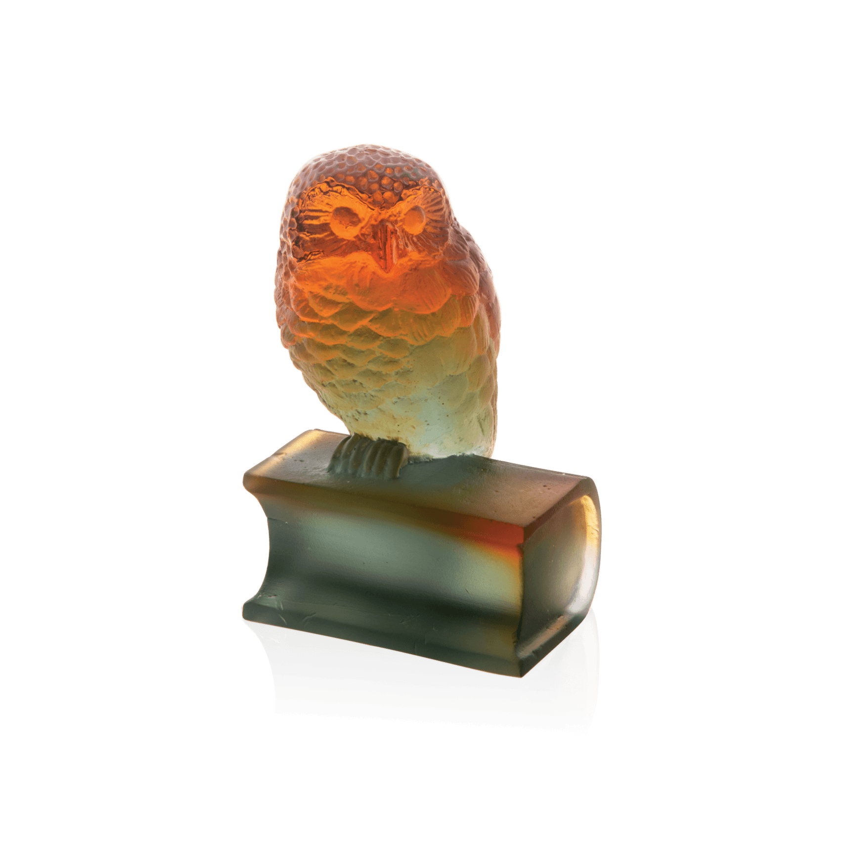 Daum Owl on Book Sculpture