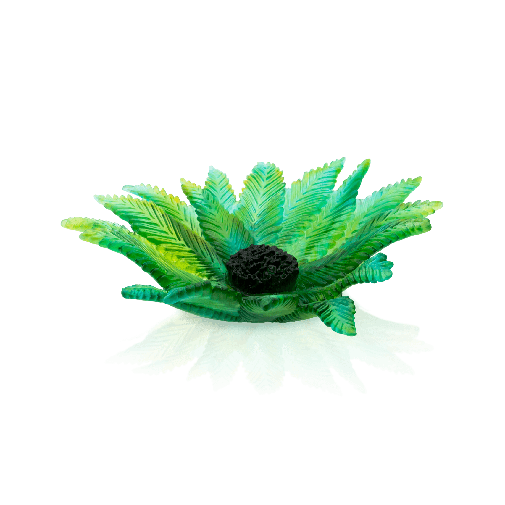 Daum Palm Beach Large Centerpiece By Emilio Robba 375ex Sculpture