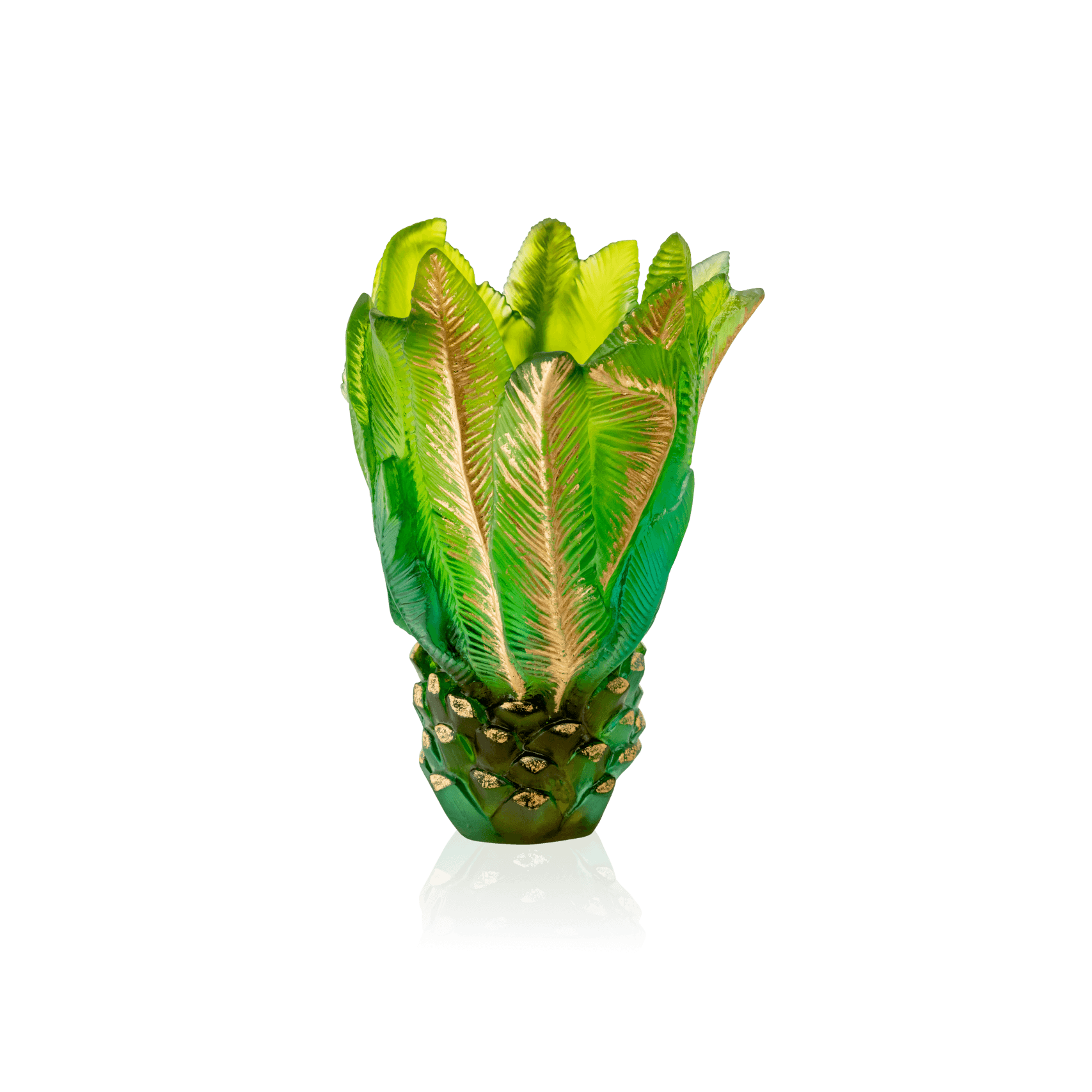Daum Palm Beach Medium Vase By Emilio Robba 225ex