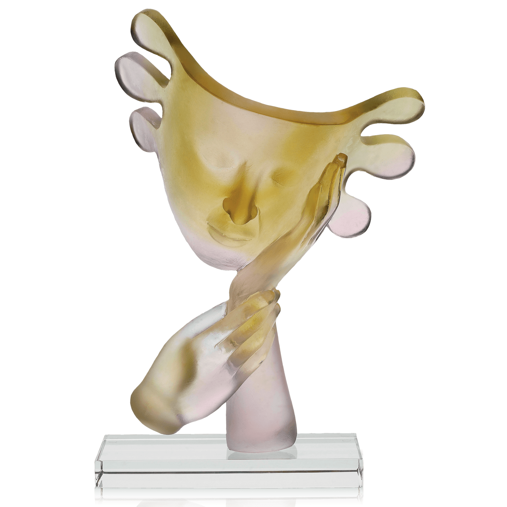 Daum Pensée D'Amour By Etienne 375ex Sculpture