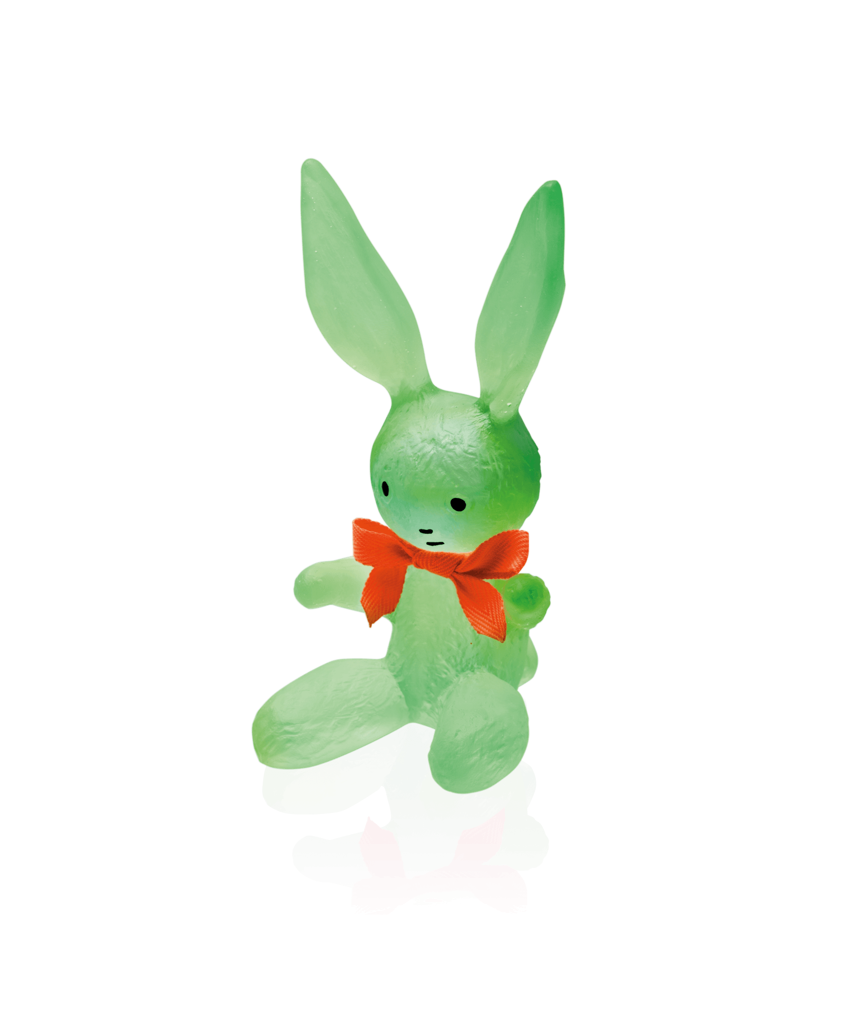 Daum Pinpin By Serge Mansau Sculpture β Green