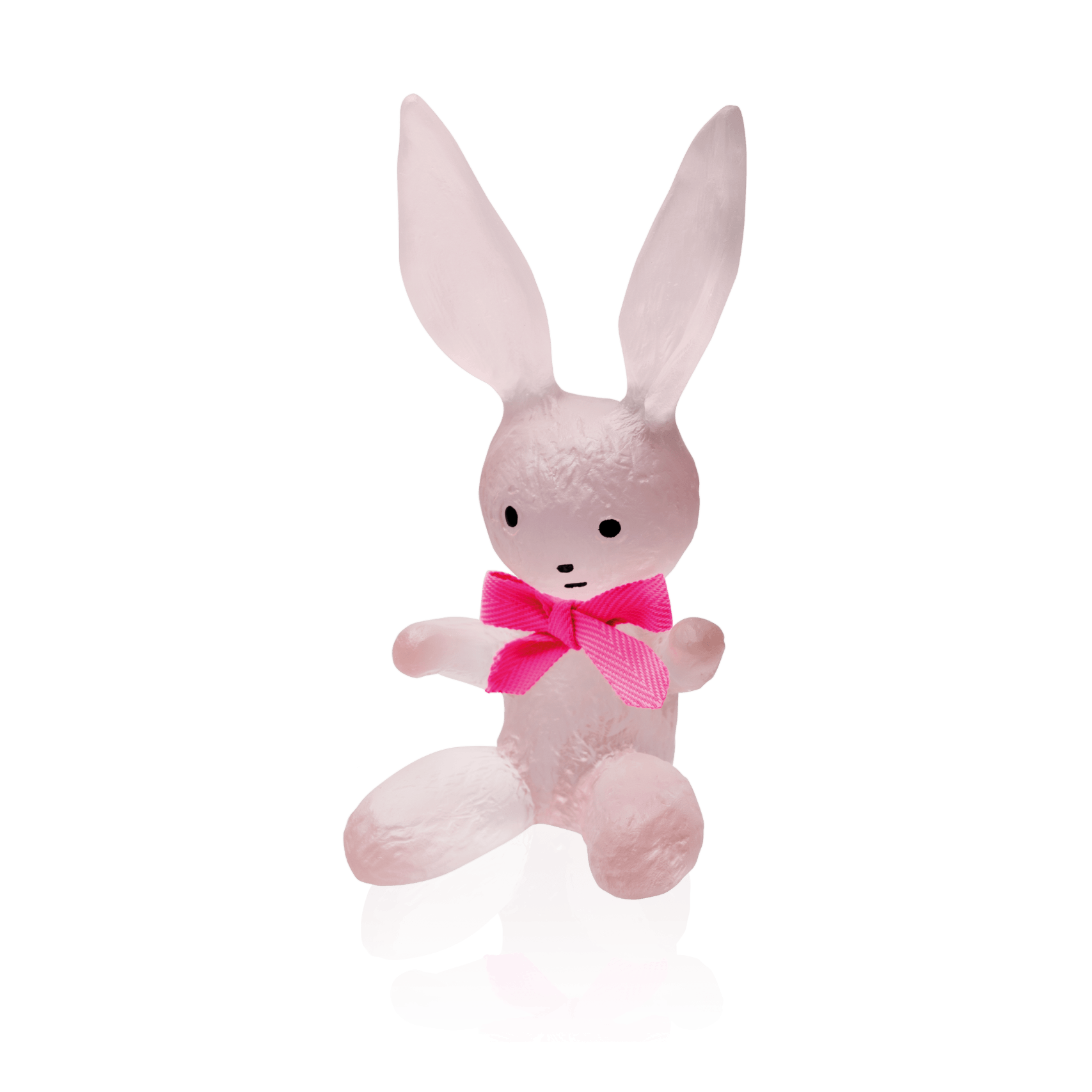 Daum Pinpin By Serge Mansau Sculpture — Pink