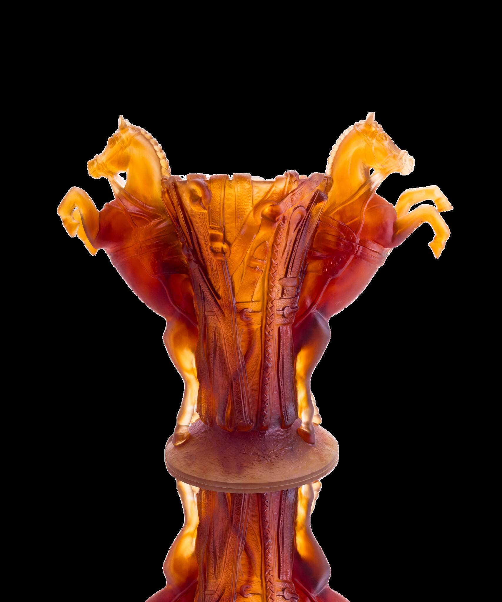 Daum Rêve Equestre Large Vase 125ex