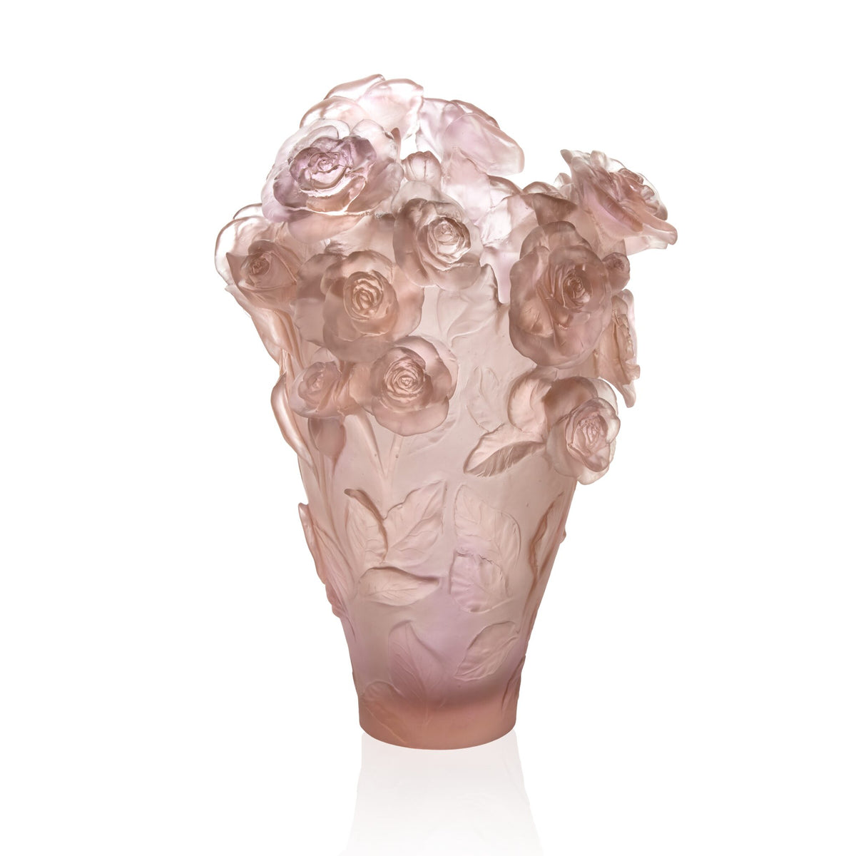 Daum Rose Passion Magnum Vase – Pink 99ex, alternate view