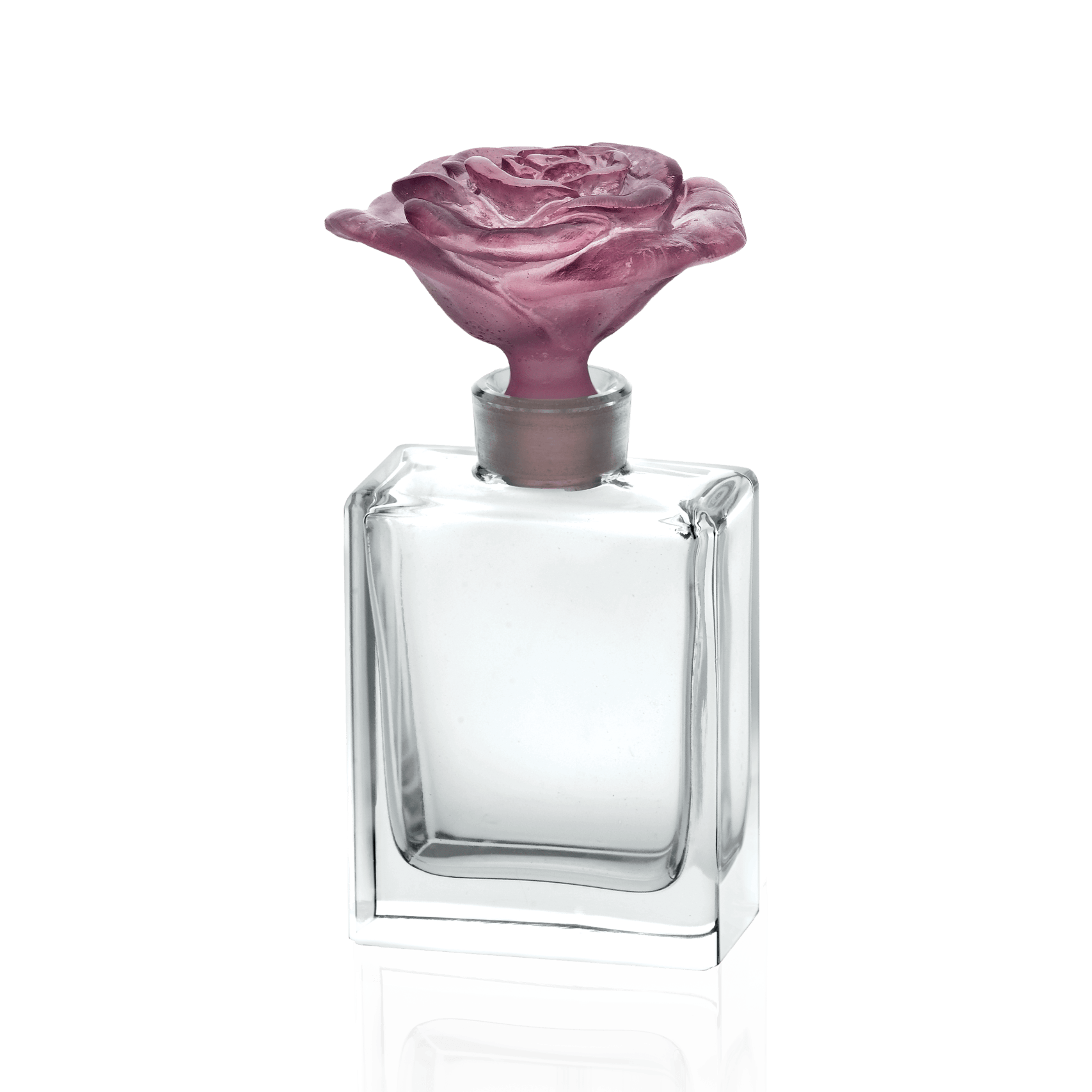 Daum Rose Passion Perfume Bottle Pink