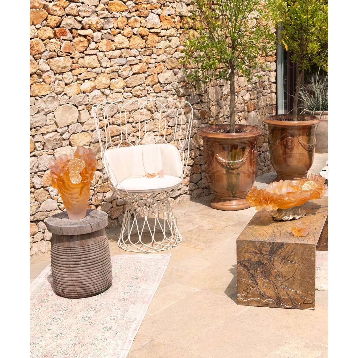 Daum Rose Royale Large Vase 125ex, alternate view
