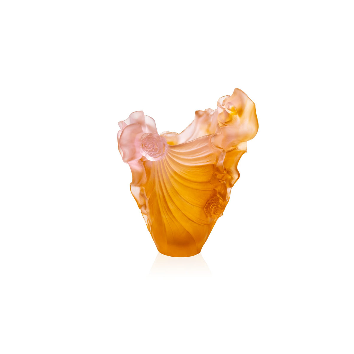 Daum Rose Royale Medium Vase 225ex, alternate view
