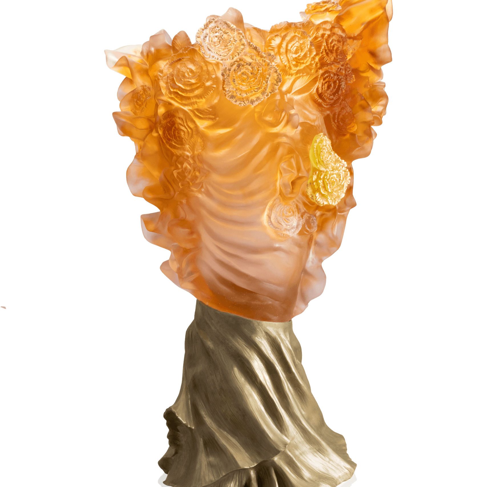 Daum Rose Royale Prestige Vase 50ex