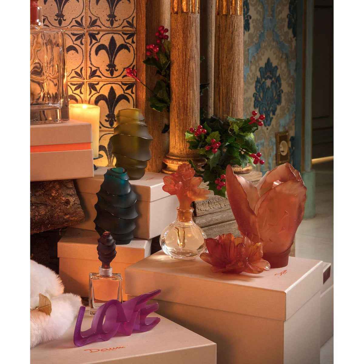 Daum Safran Small Vase, alternate view