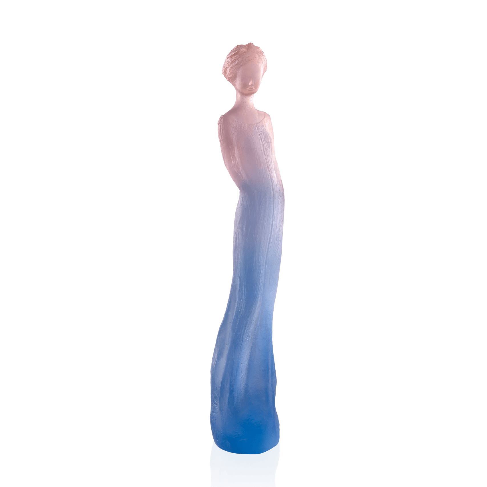 Daum Sophie and By Jean Philippe Richard 375ex Sculpture — Blue pink