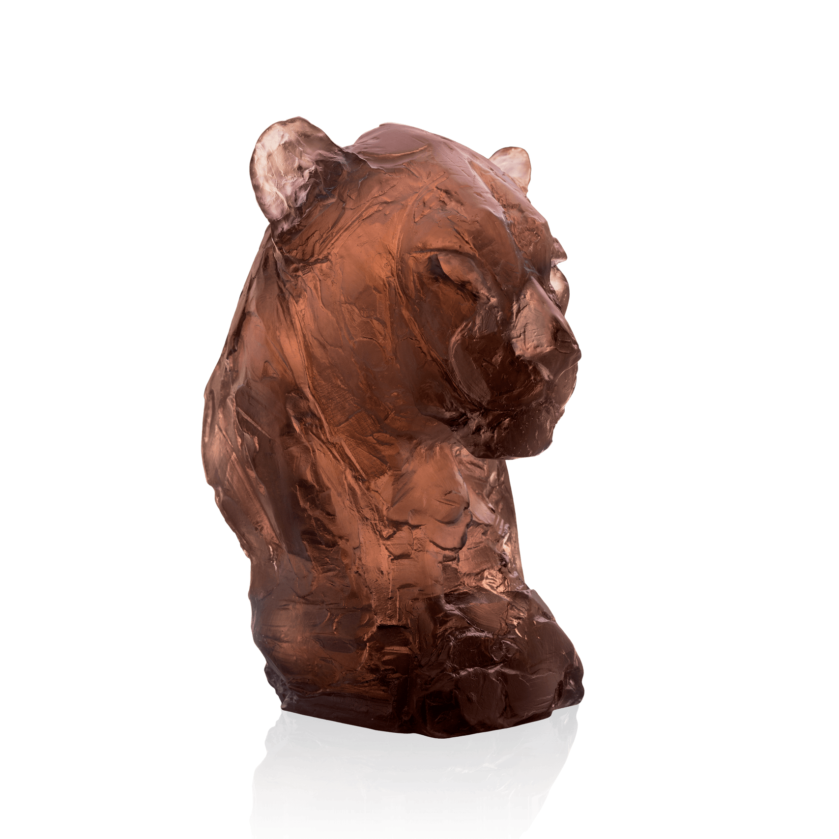 Daum Tête De Panthère By Patrick Villas 125ex Sculpture