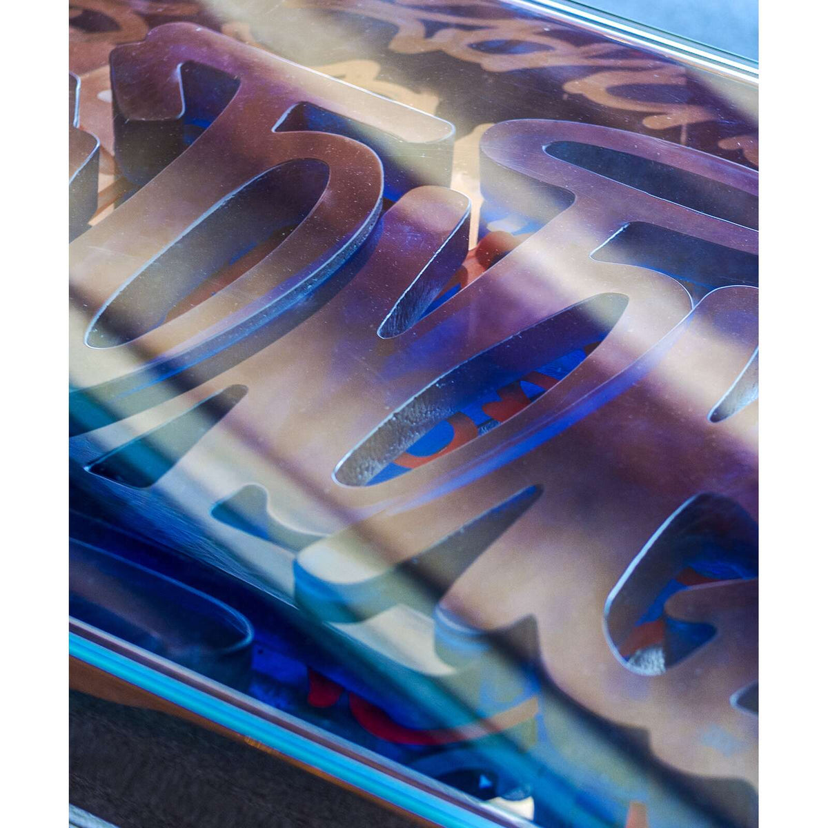 Daum Table For Two By JonOne 8ex Sculpture, lifestyle view