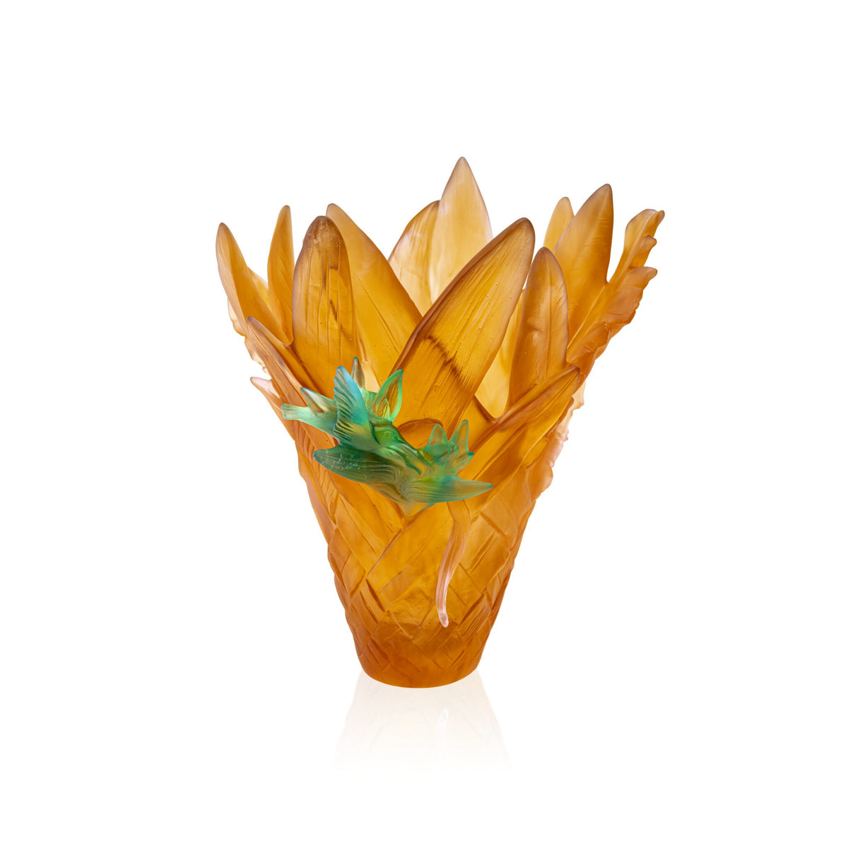 Daum Tressage Large Vase – Paradis 225ex, alternate view