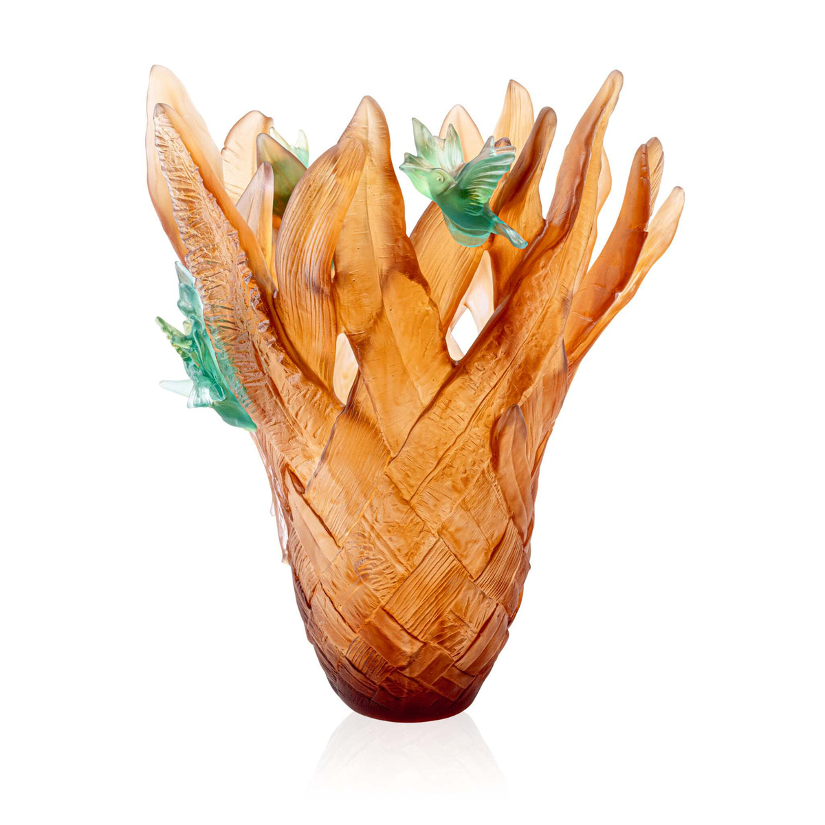 Daum Tressage Magnum Vase – Paradis 99ex, alternate view