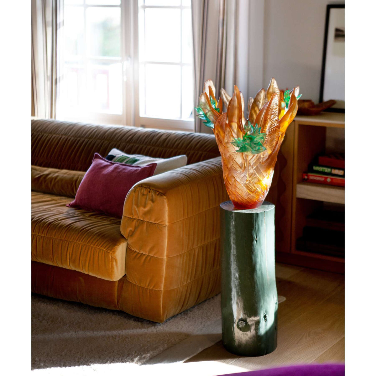 Daum Tressage Magnum Vase – Paradis 99ex, alternate view