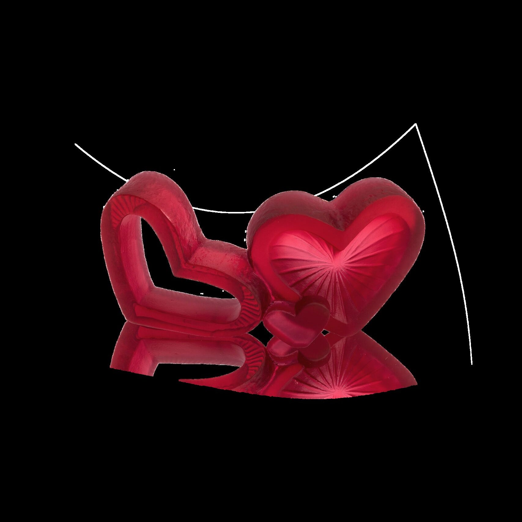 Daum Valentine Heart Sculpture
