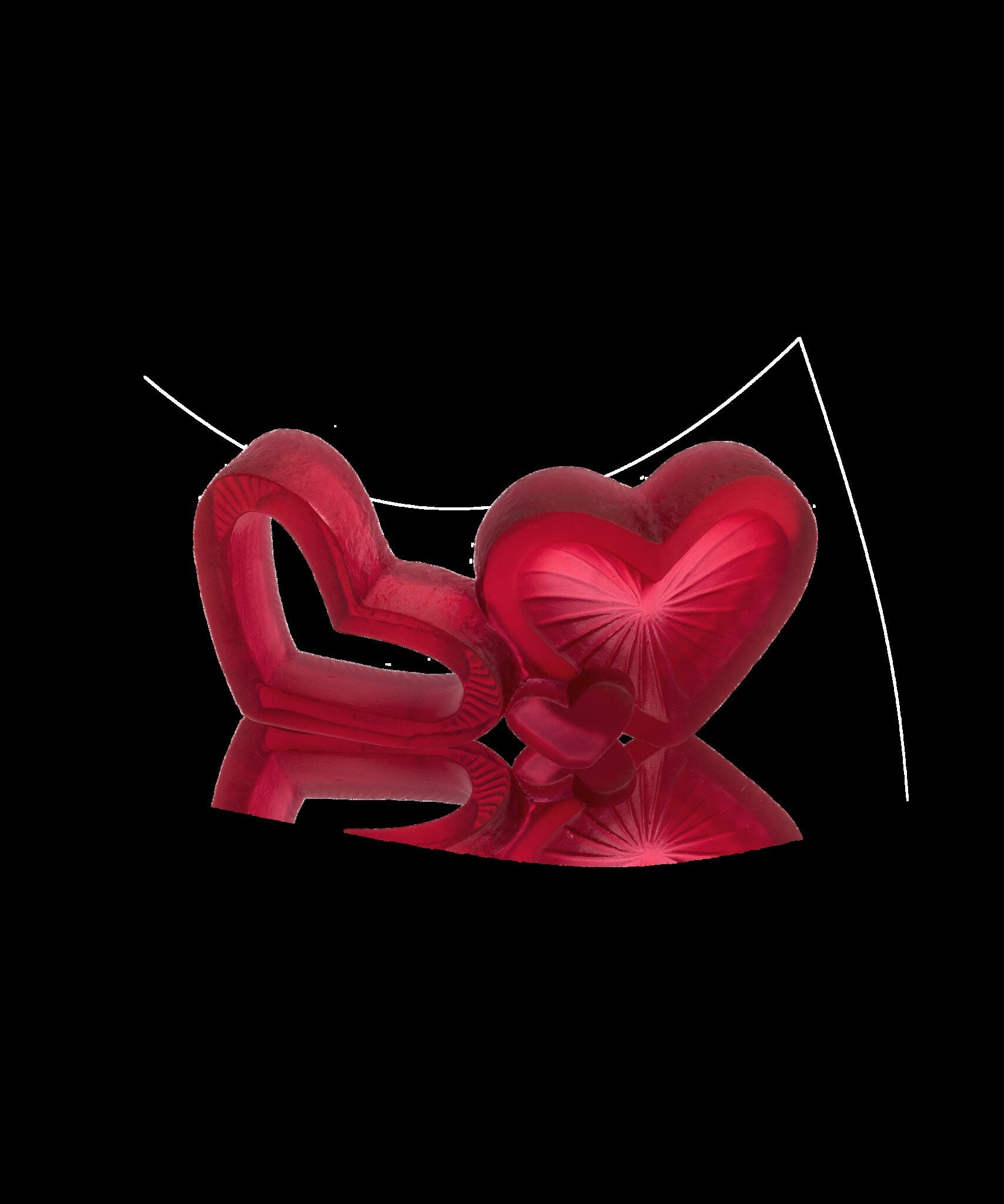 Daum Valentine Heart Sculpture