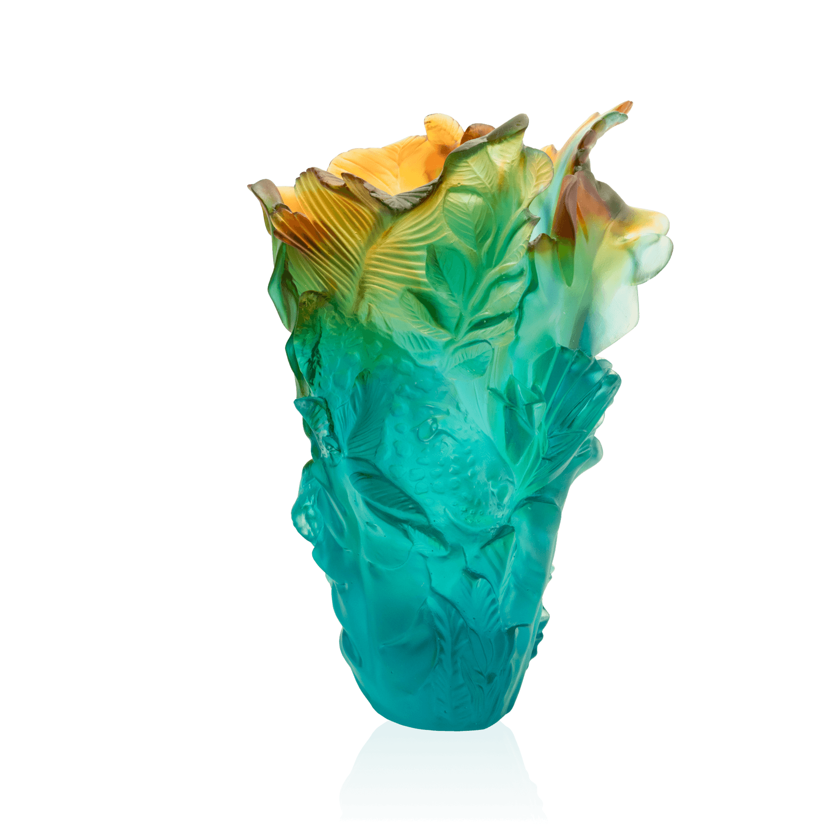 Daum Voyage Tropical Large Vase