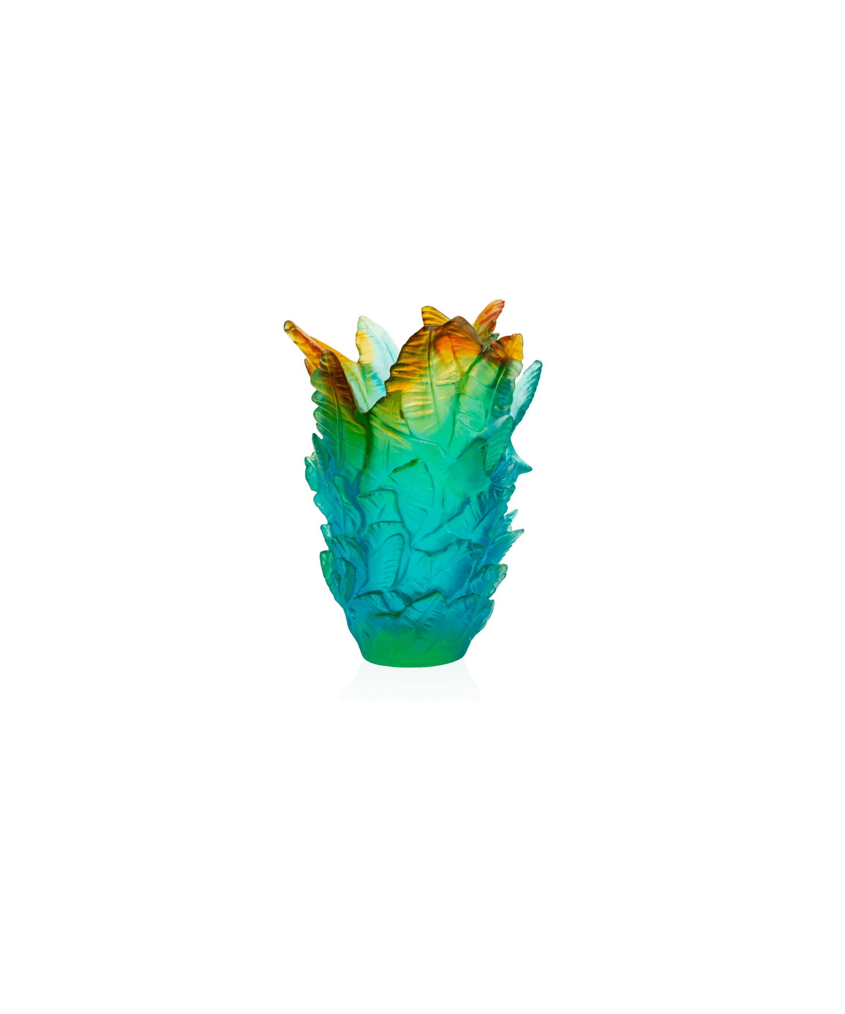 Daum Voyage Tropical Small Vase