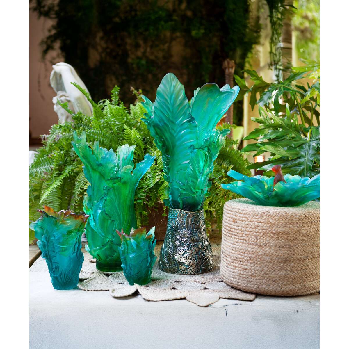 Daum Voyage Tropical Small Vase, alternate view