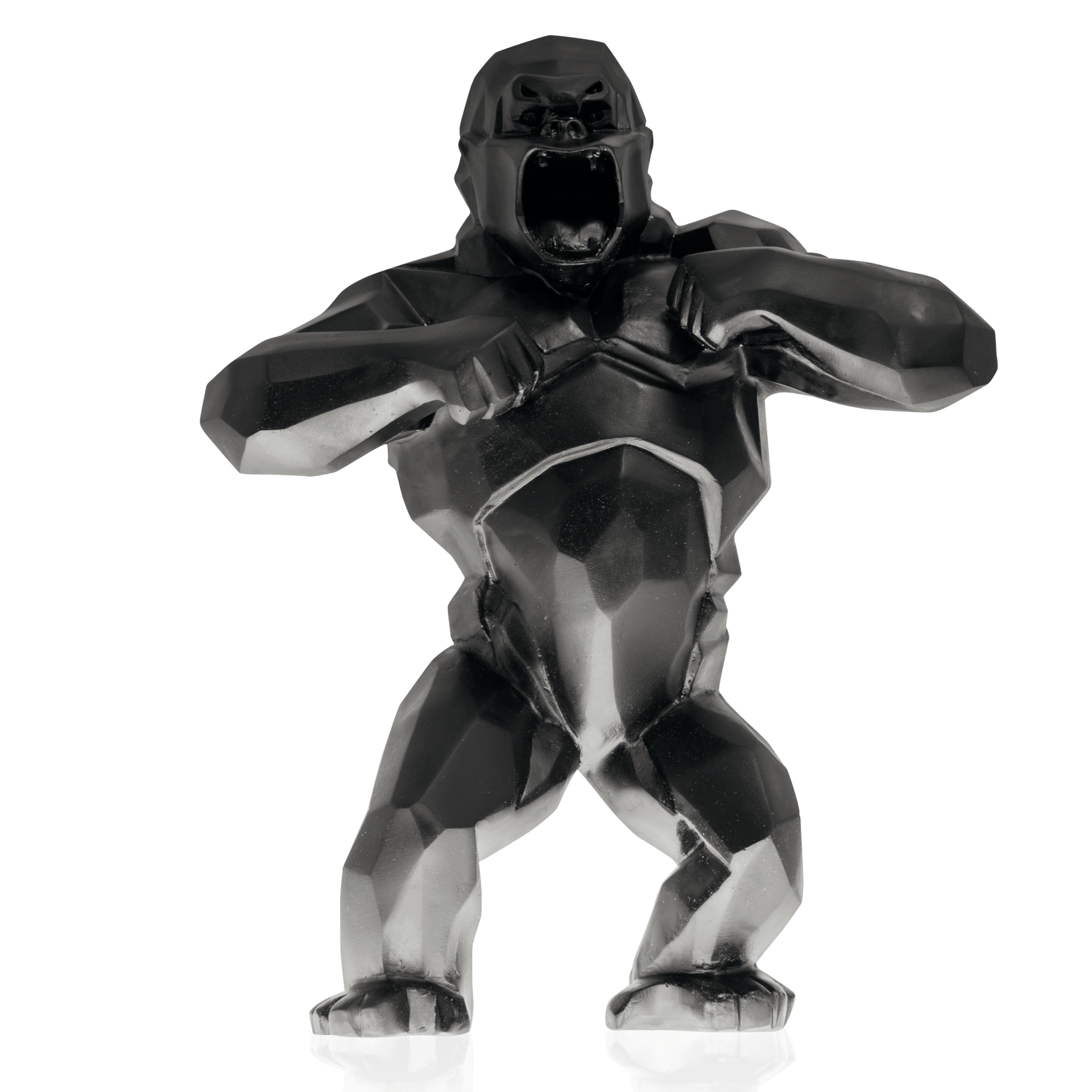 Daum Wild Kong By Richard Orlinski 99ex Sculpture — Black