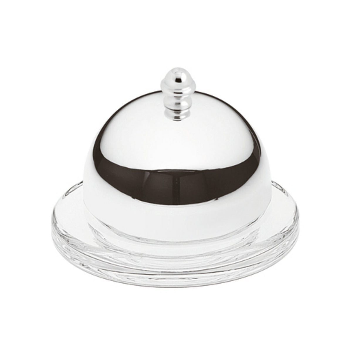Ercuis Élégance Regards Butter Dish Individual, with Cover