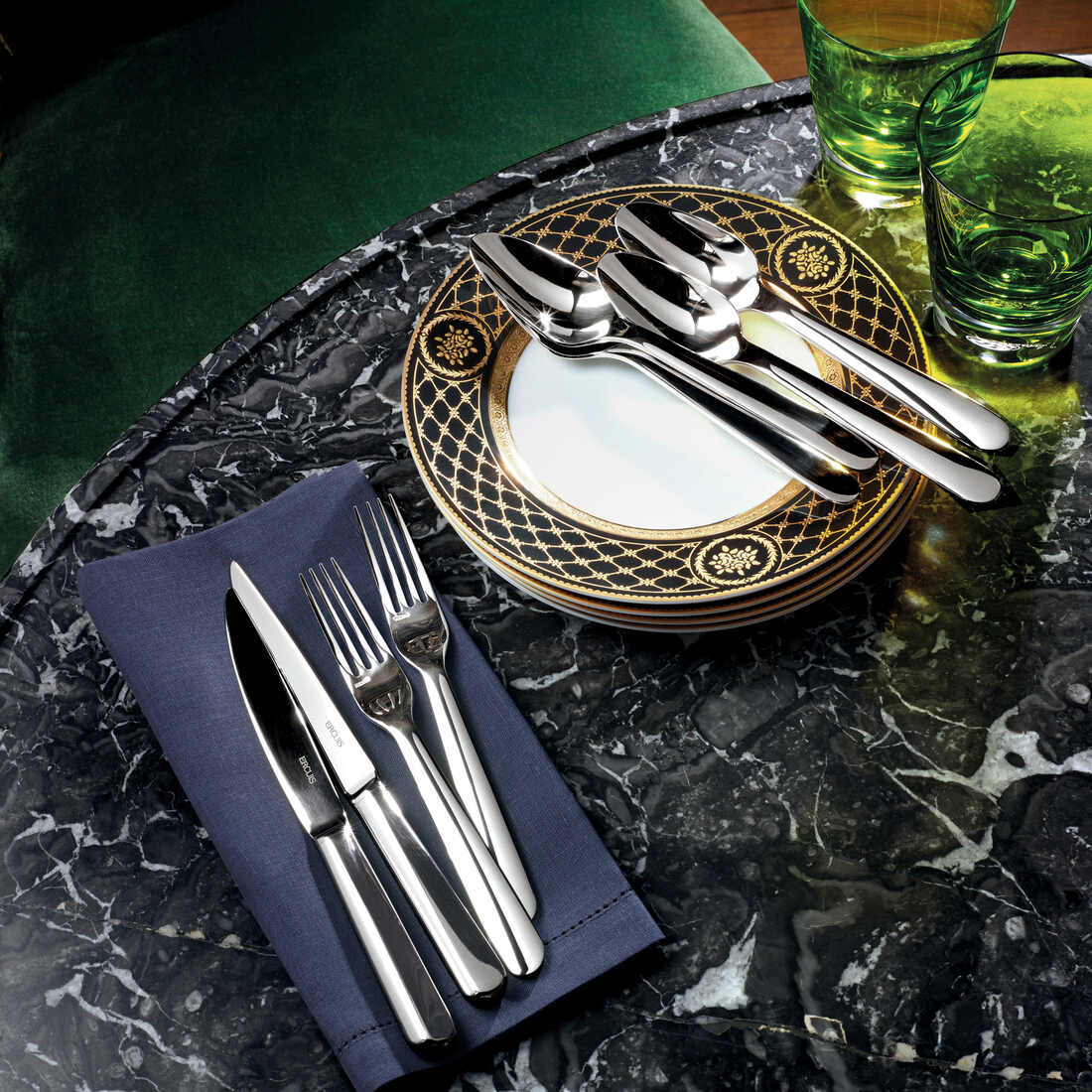 Ercuis Equilibre Table Fork, view 4