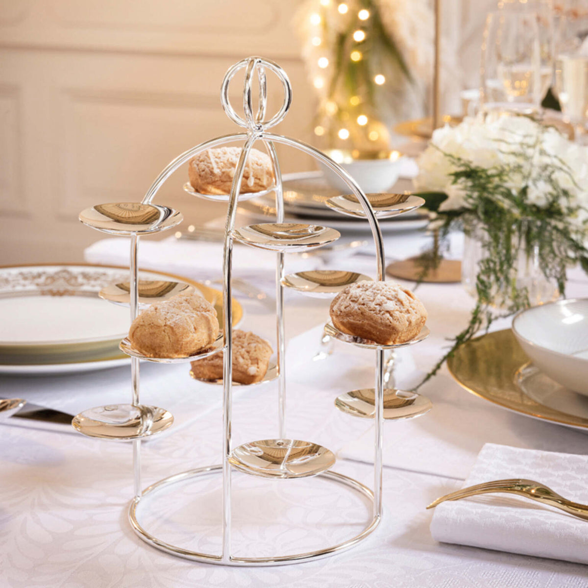 Ercuis Escapade Latitude Pastry Stand, 6 in, view 3