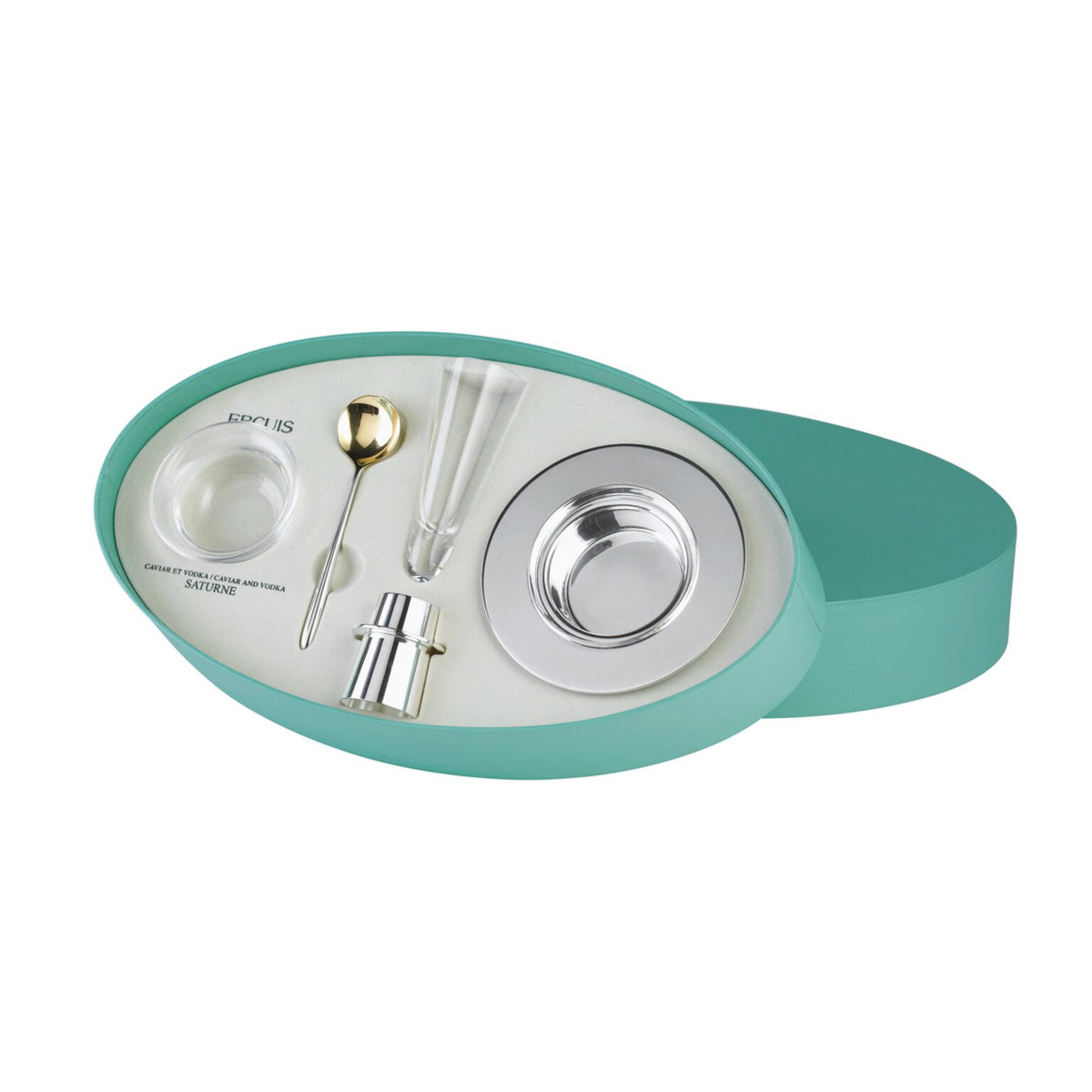 Ercuis Escapade Saturne Caviar Cup, Individual