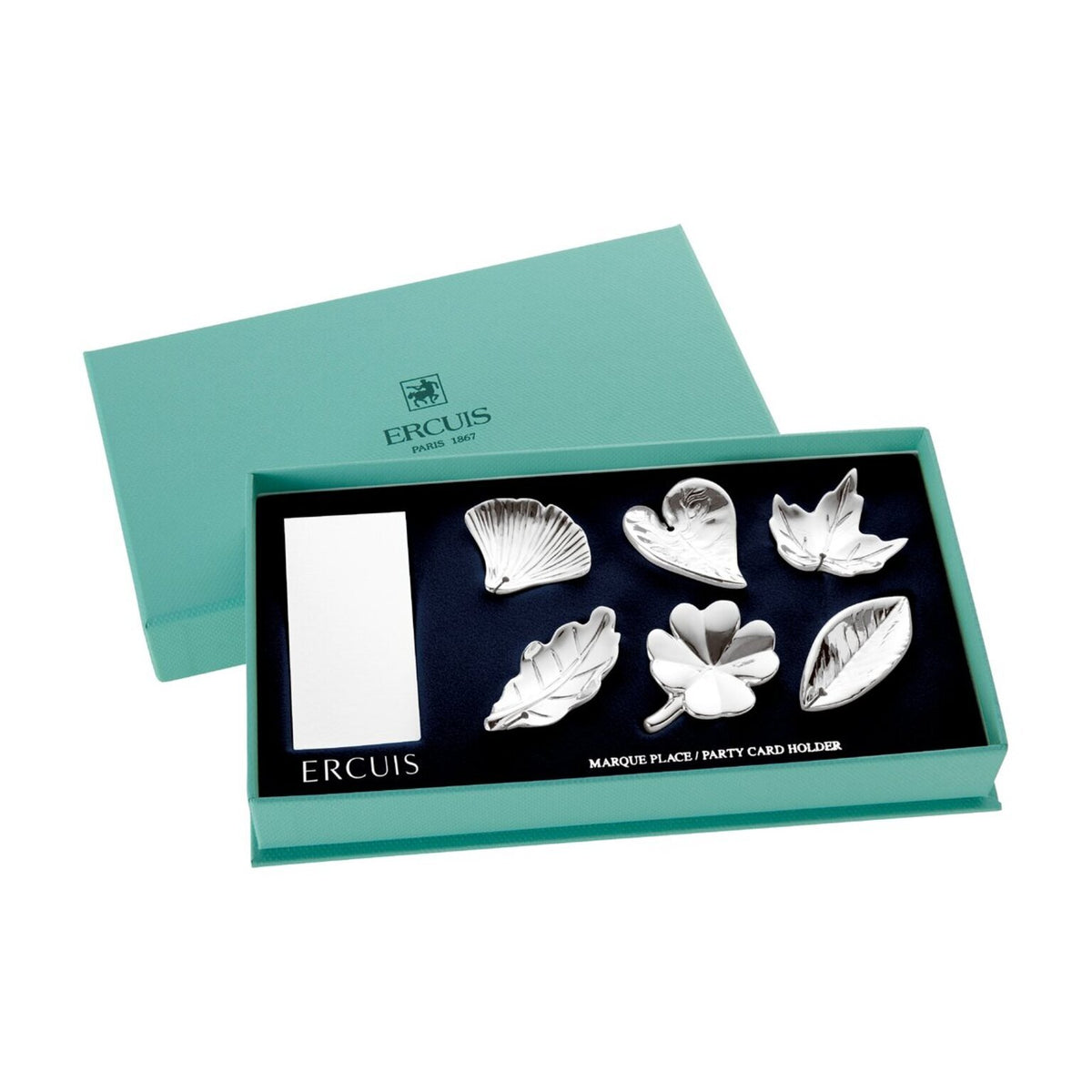 Ercuis Sélection Marque-Places Set of 6 Place Card Holder Assorted, view 2
