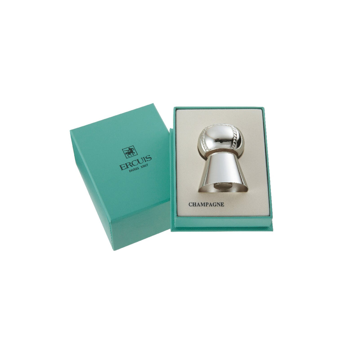 Ercuis Terrasse Tuileries Champagne Stopper, view 2