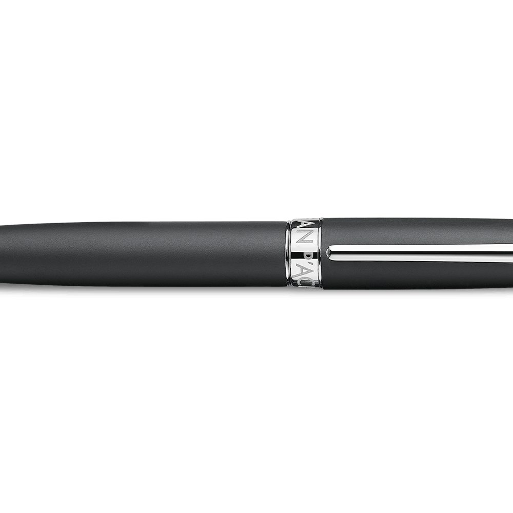 Caran d'Ache Léman Black Matt Ballpoint Pen - view 2