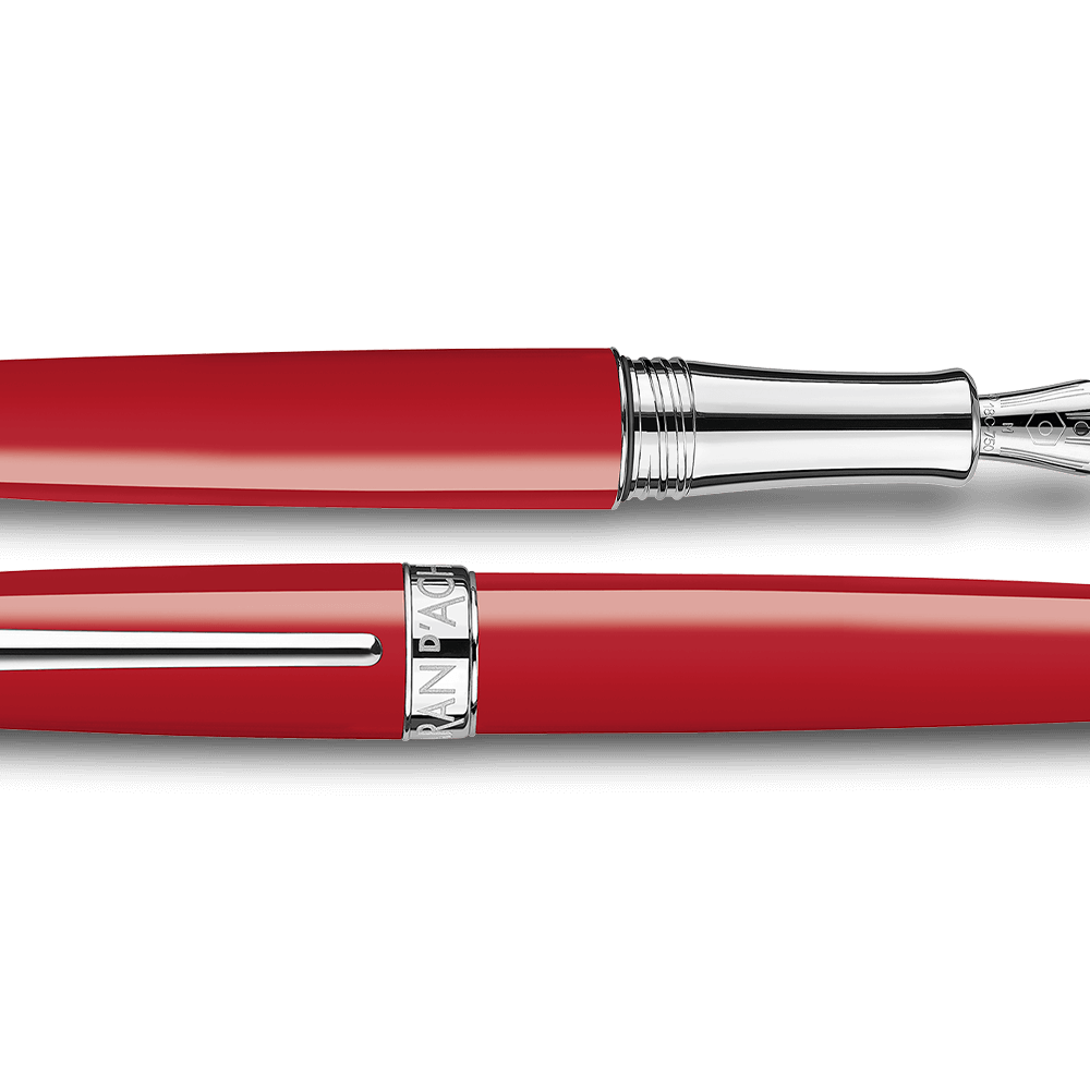 Caran d'Ache Léman Scarlet Red Fountain Pen - view 2