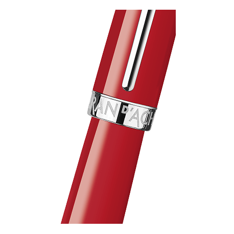Caran d'Ache Léman Scarlet Red Fountain Pen - view 3