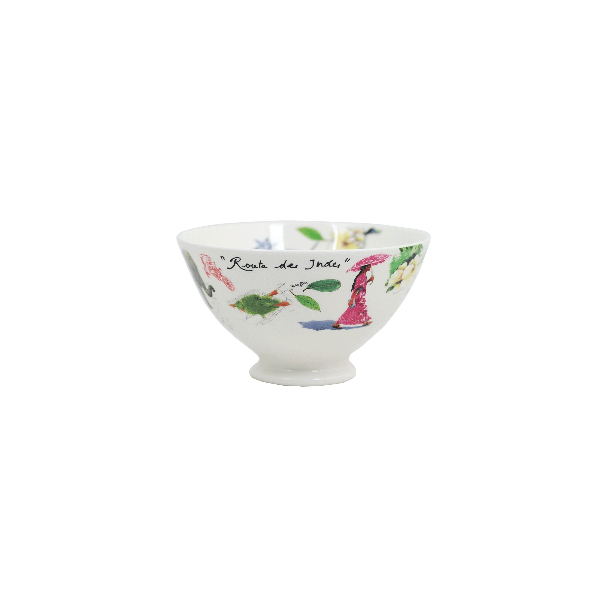 Gien Bowl, Large - Route Des Indes