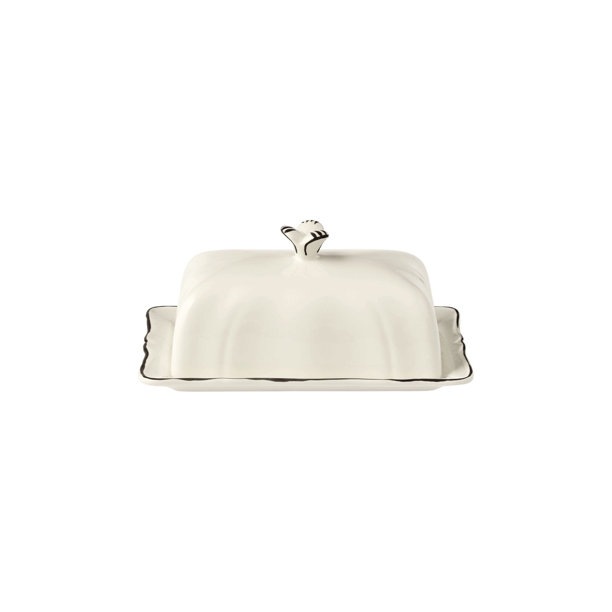 Gien Butter Dish - Filet Midnight