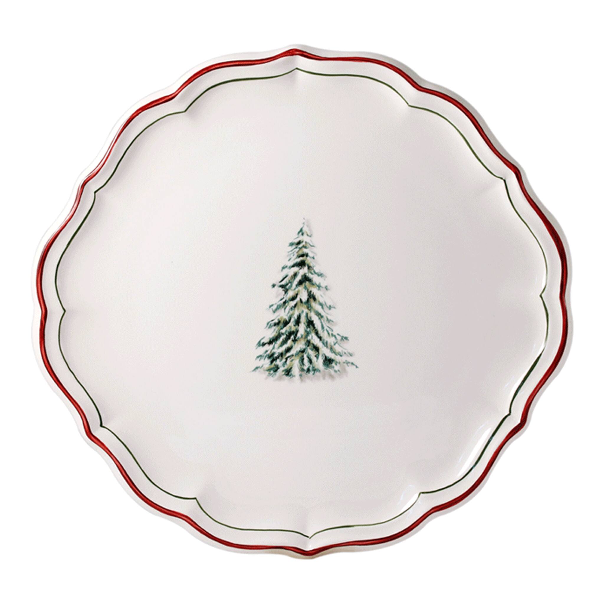 Gien Cake Platter - Filet Noël