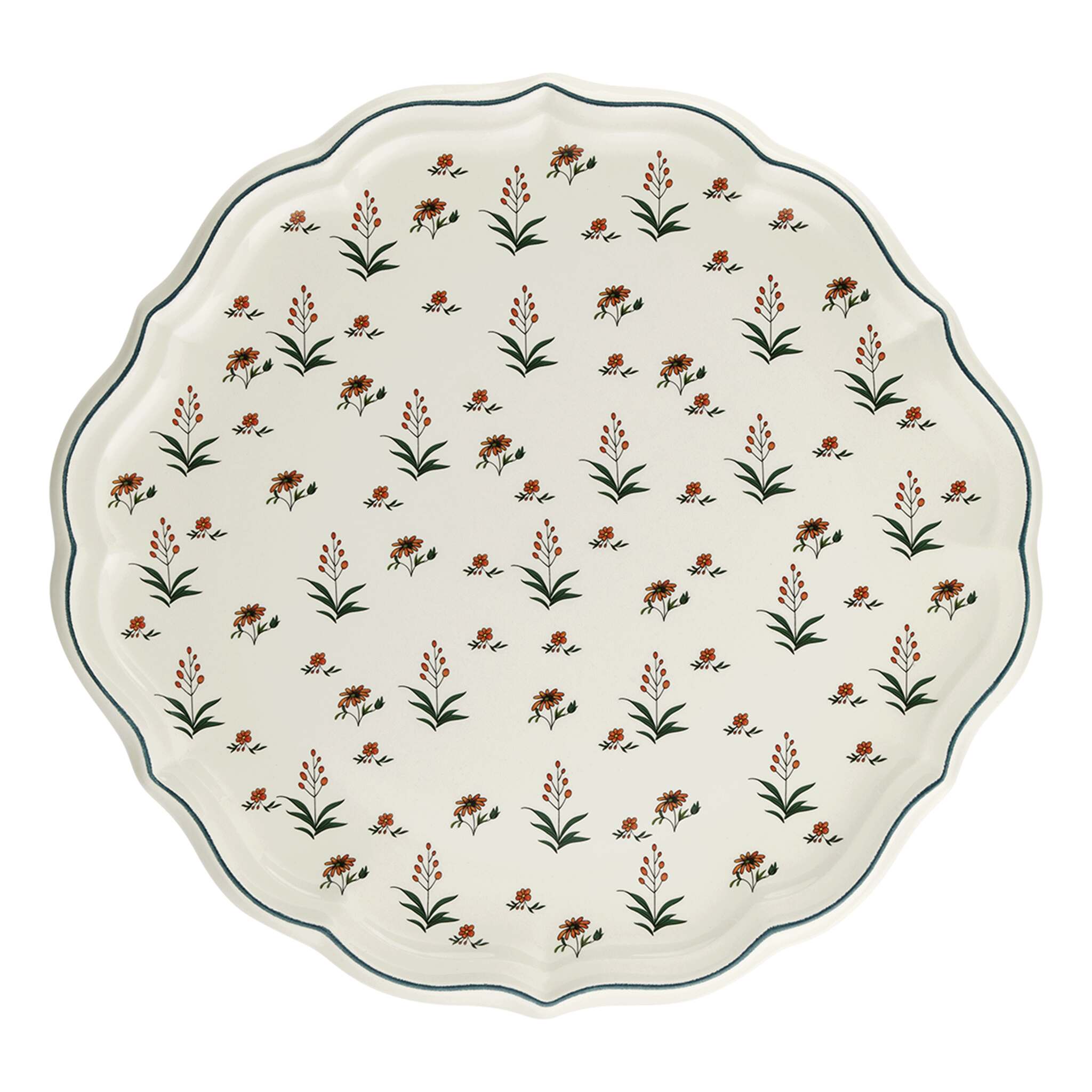 Gien Cake Platter - Herbier Du Paradis