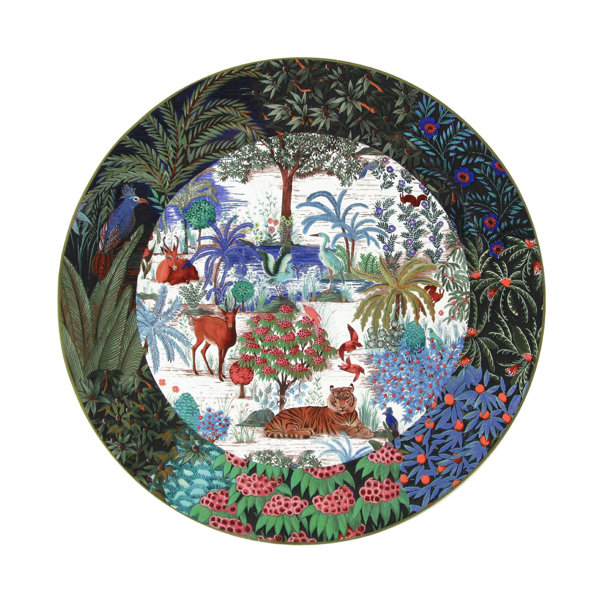 Gien Cake Platter - Le Jardin Du Palais