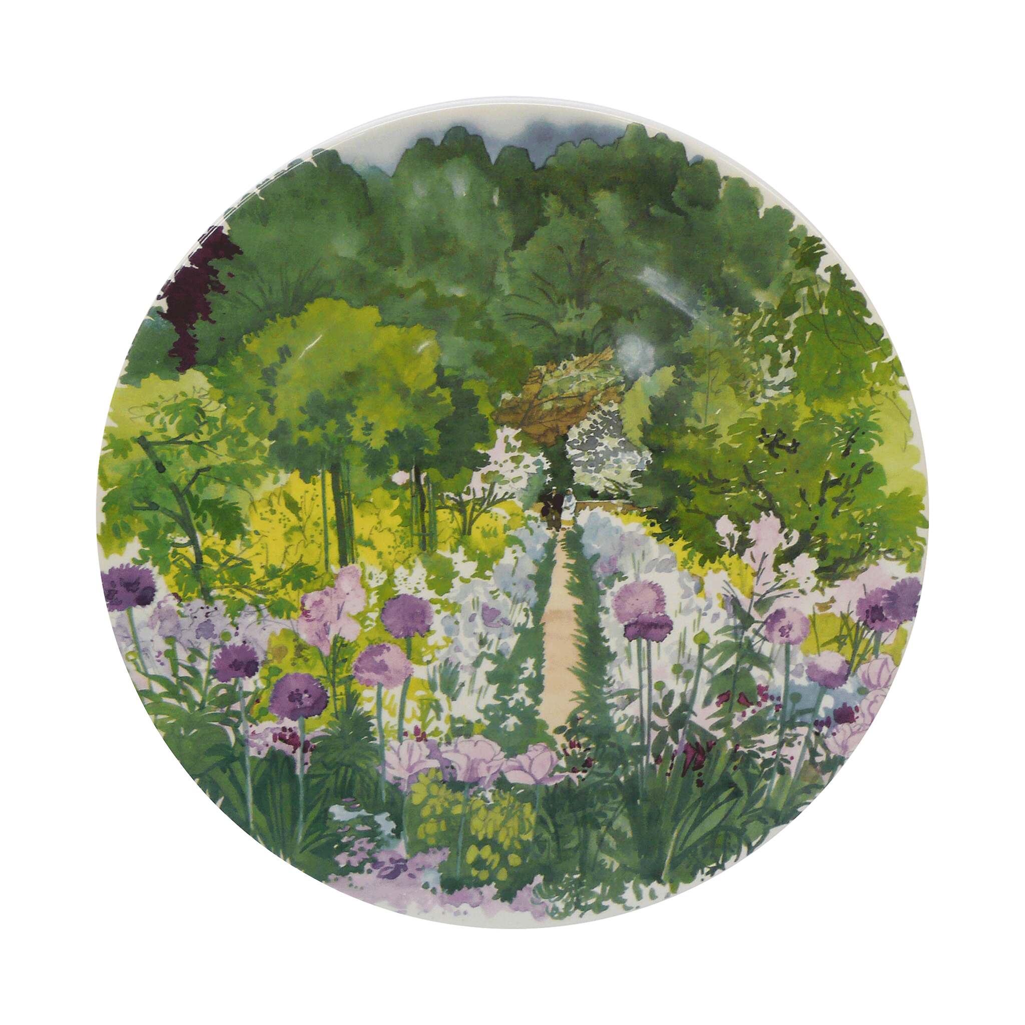 Gien Cake Platter - Paris Giverny