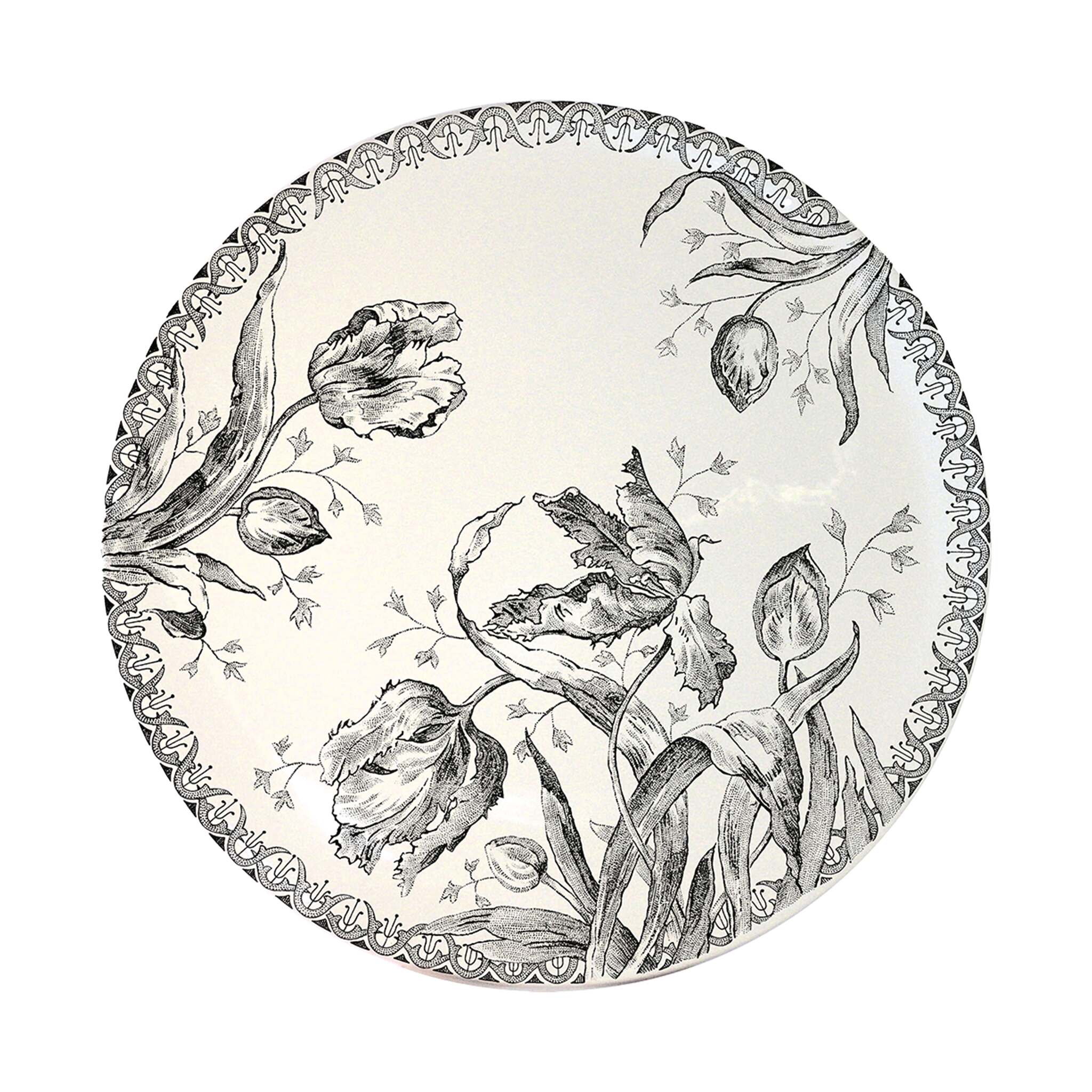 Gien Cake Platter - Tulipes
