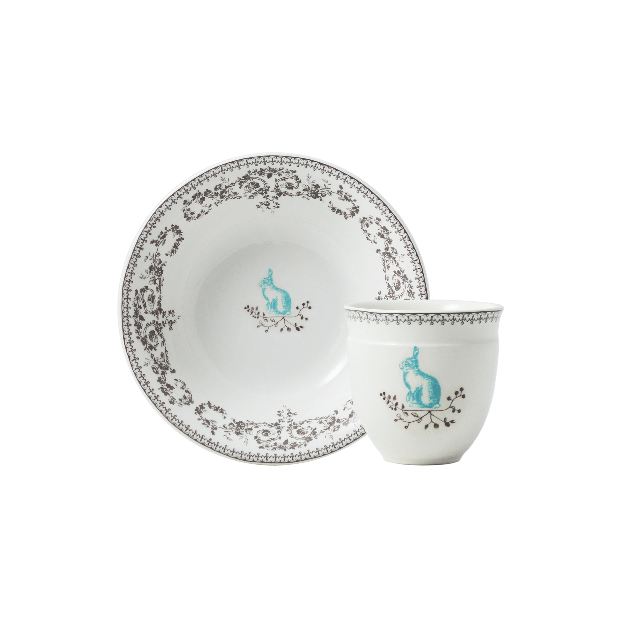 Gien Child Set Bunny 2 Pieces - Mon Premier Gien