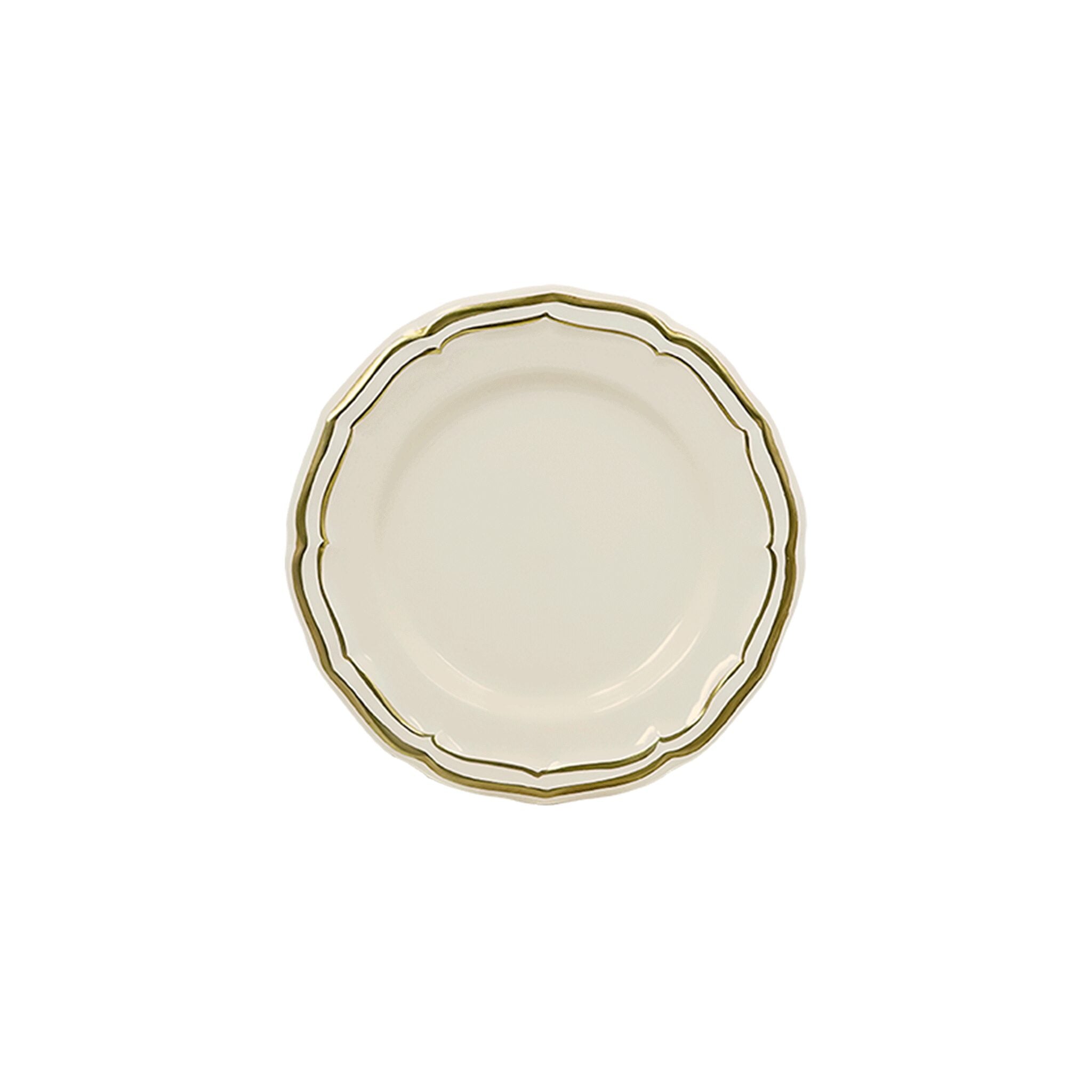 Gien Coaster - Filet Gold