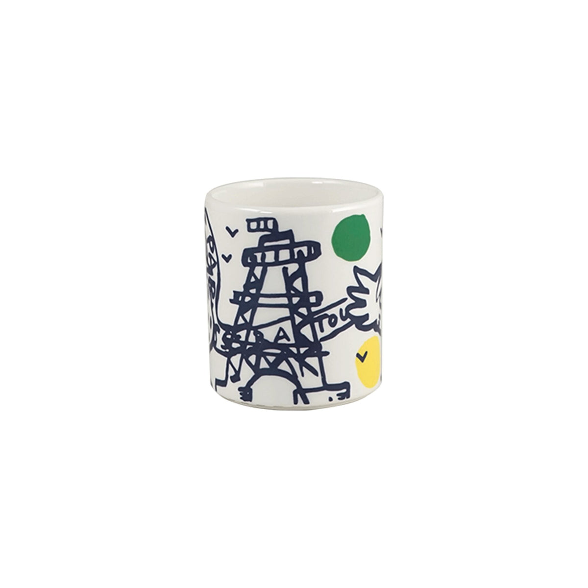 Gien Eiffel Tower Mug - L'Archipel Sentimental, alternate view