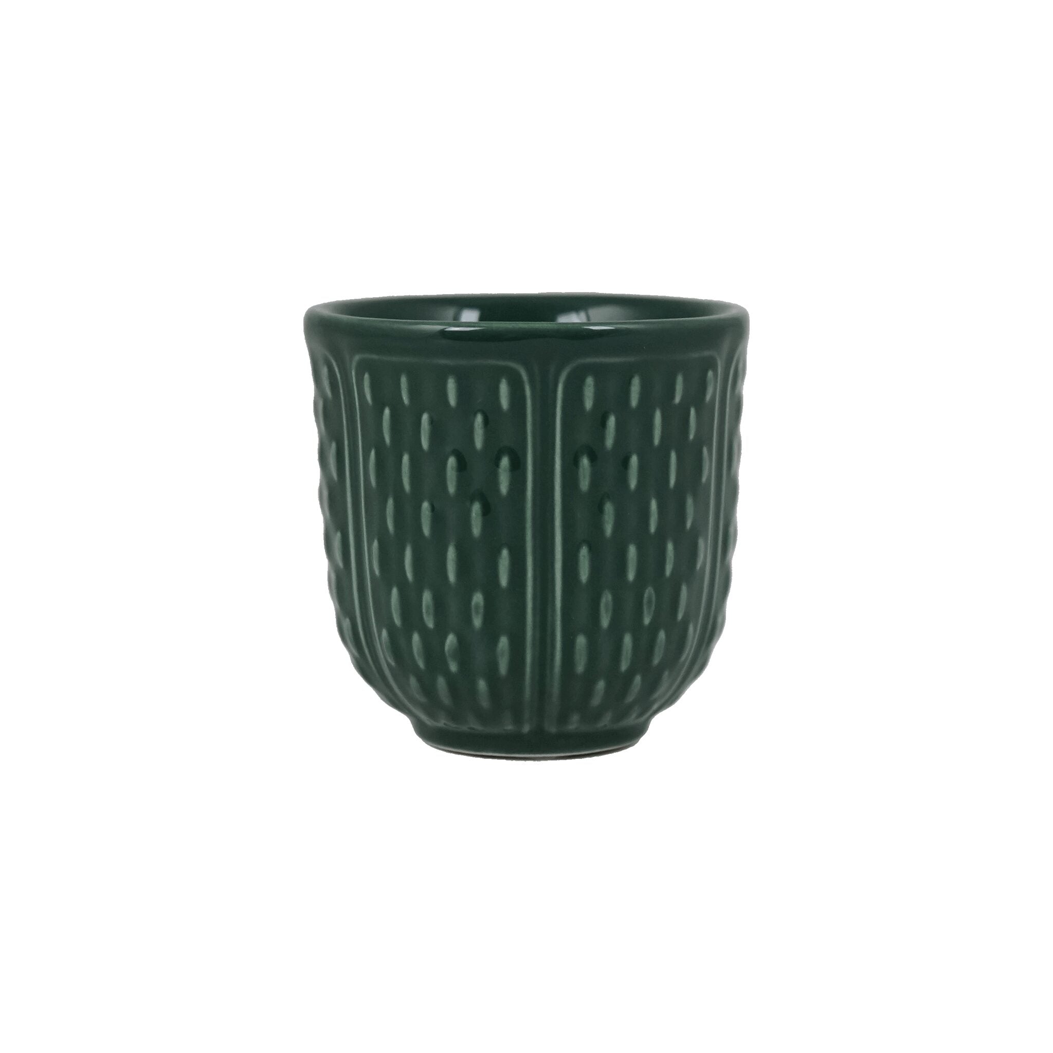 Gien Espresso Cup Emerald Green - Pont Aux Choux