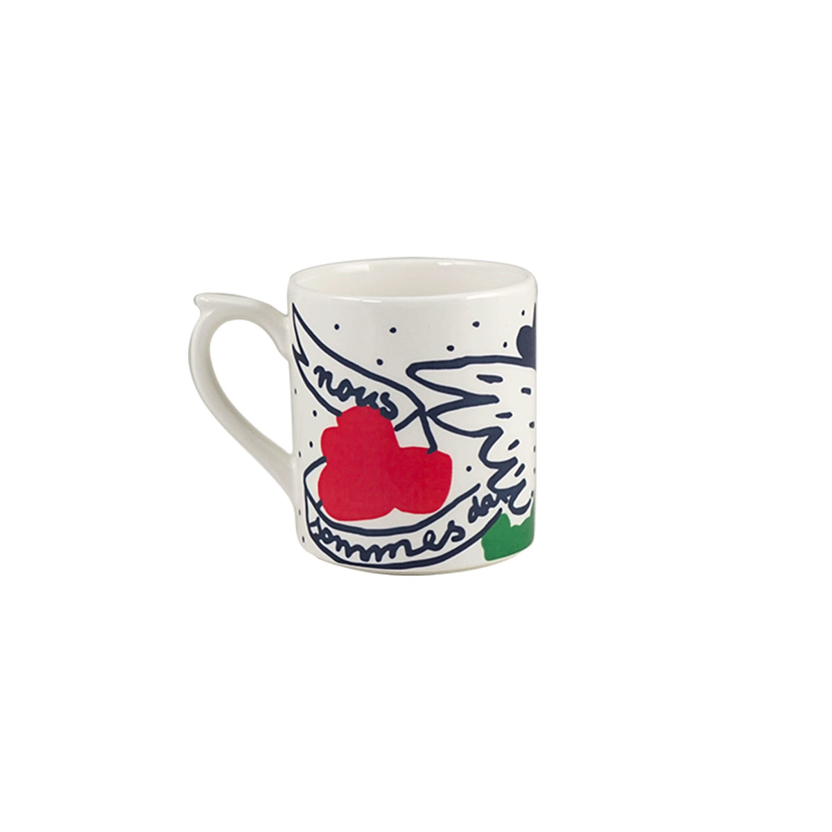 Gien Face Mug - L'Archipel Sentimental, alternate view