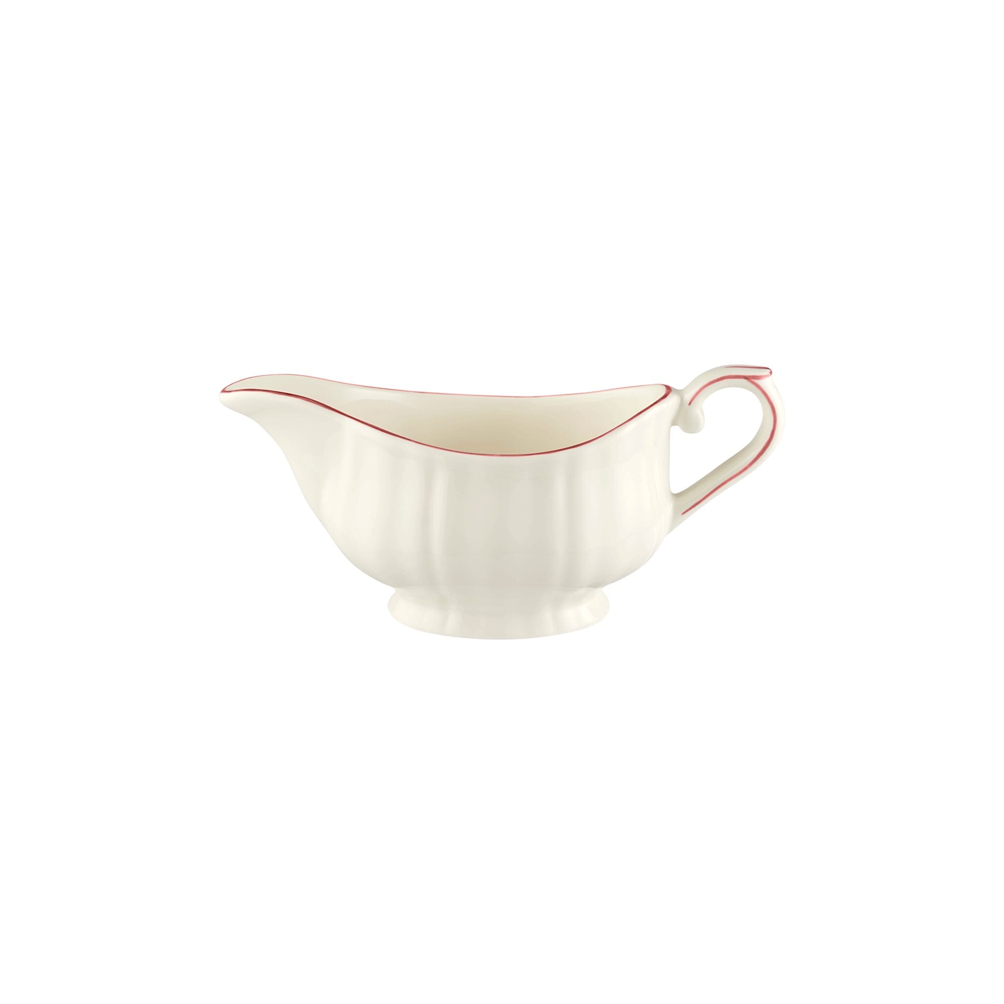 Gien Gravy Boat - Filet Coral
