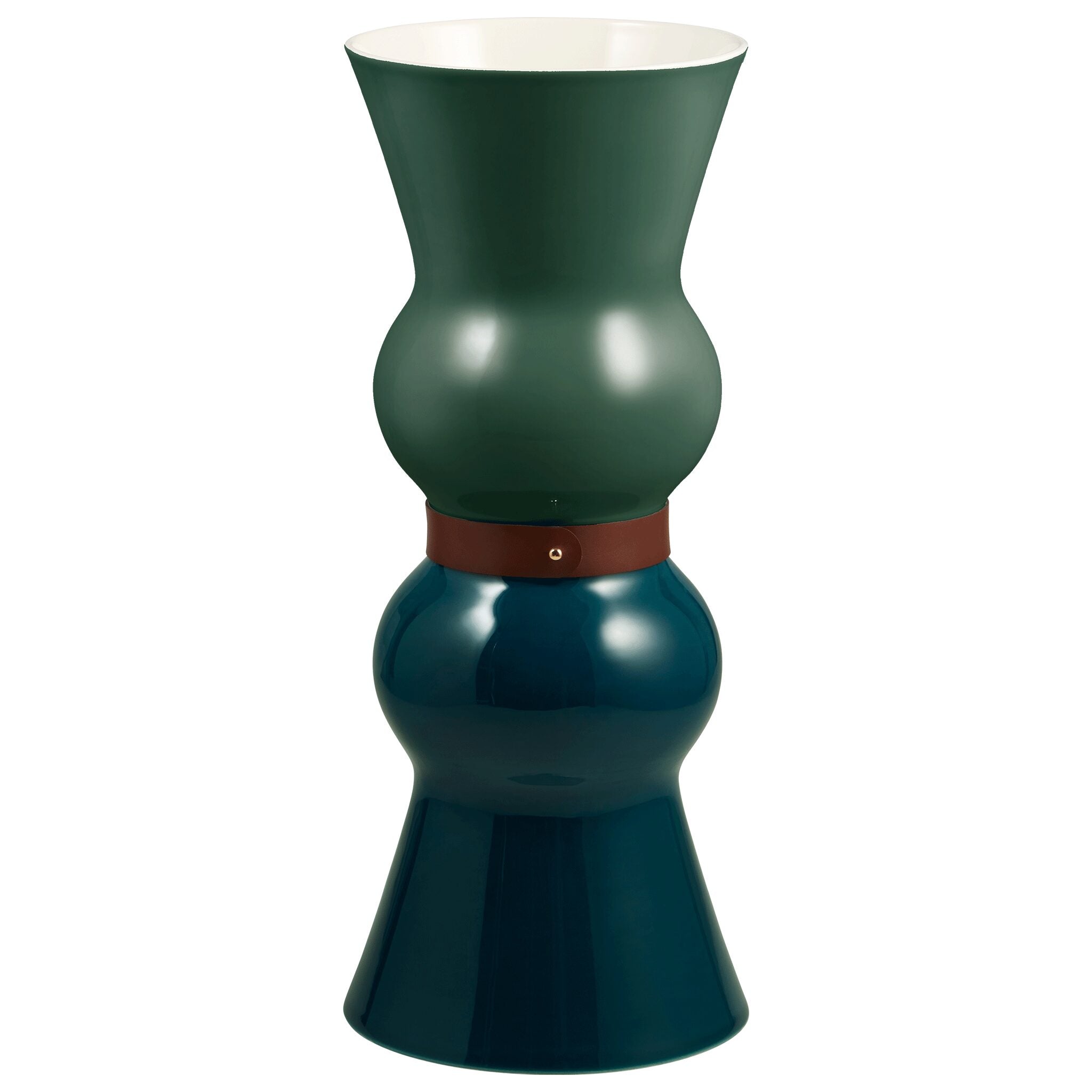 Gien Lagoon and Acapulco Siam Vase, Large